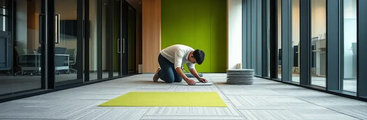 カーペットの施工詳細