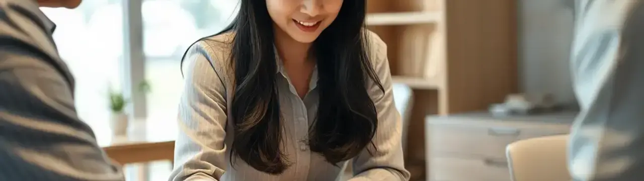 職人の打合せ